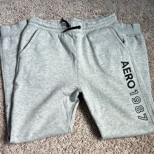 Grey sweatpants